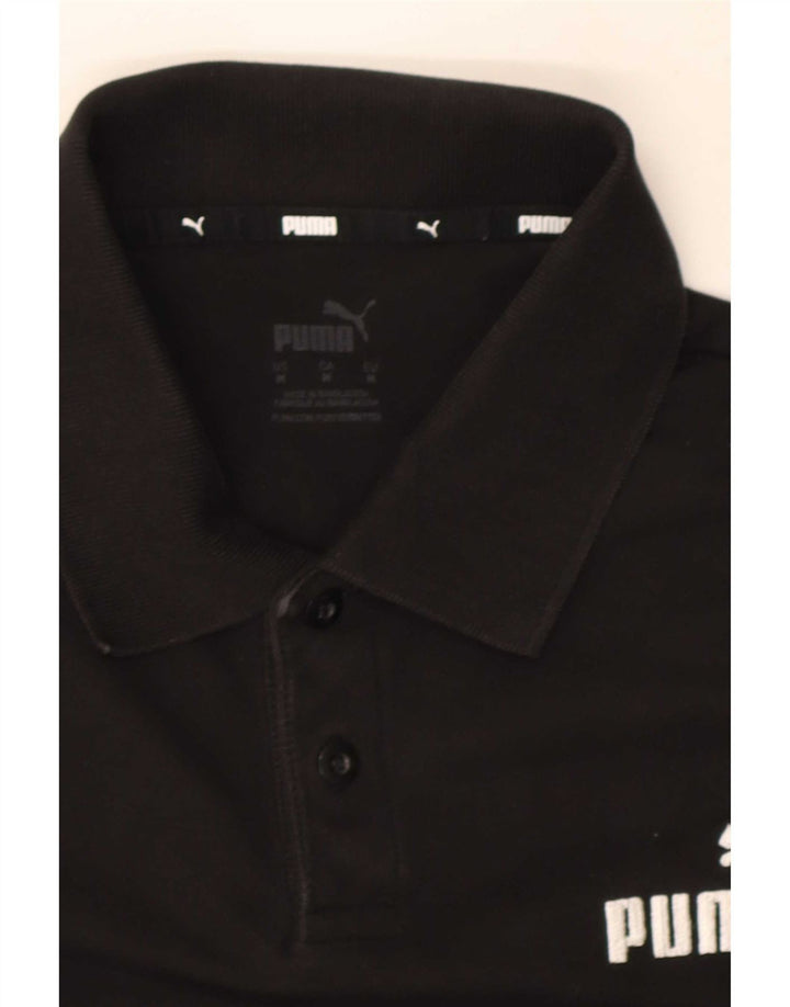 Puma Mens Polo Shirt Medium Black