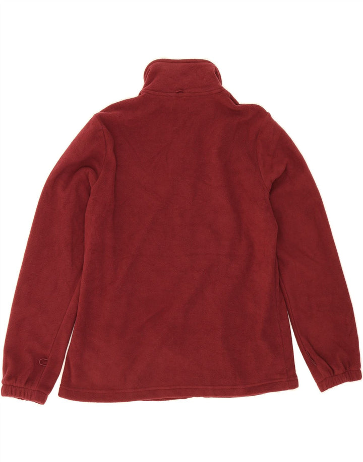 MOUNTAIN WAREHOUSE Womens Fleece Jacket UK 14 Large Red Polyester Vintage Mountain Warehouse and Second-Hand Mountain Warehouse from Messina Hembry 