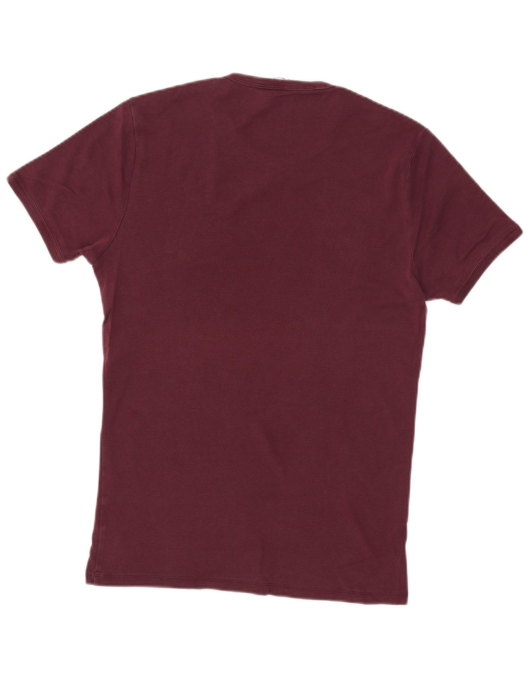 G-STAR Mens T-Shirt Top Large Burgundy Cotton
