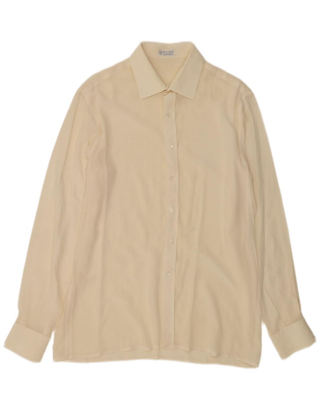 PLAY Mens Shirt Medium Off White