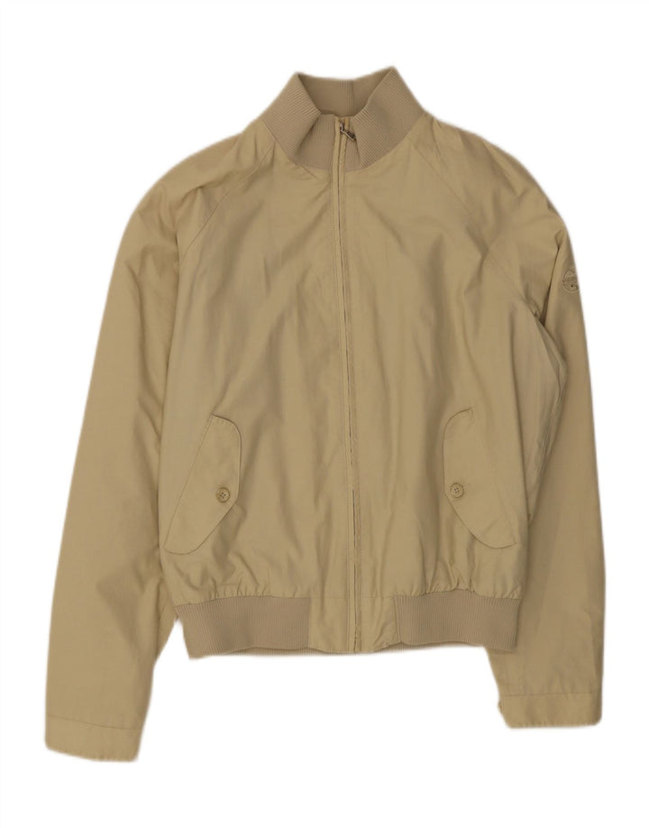 NORTH SAILS Mens Bomber Jacket UK 38 Medium Beige Cotton Vintage North Sails and Second-Hand North Sails from Messina Hembry 