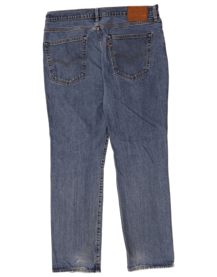 Levi's Mens 514 Straight Jeans W36 L30 Blue Cotton