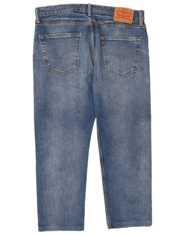 Levi's Mens 502 Tapered Jeans W33 L28 Blue Cotton