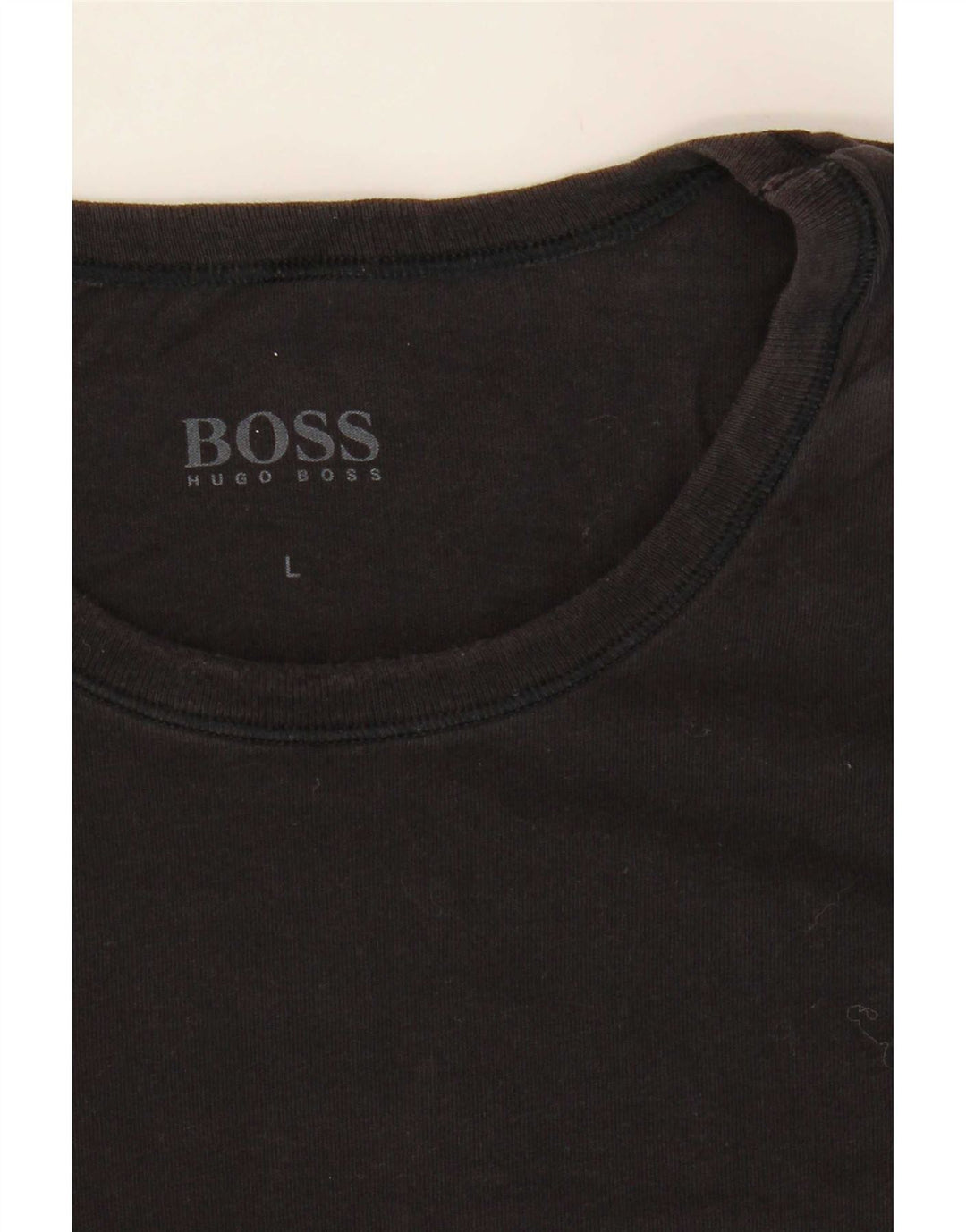 Hugo Boss Mens T-Shirt Top Large Black