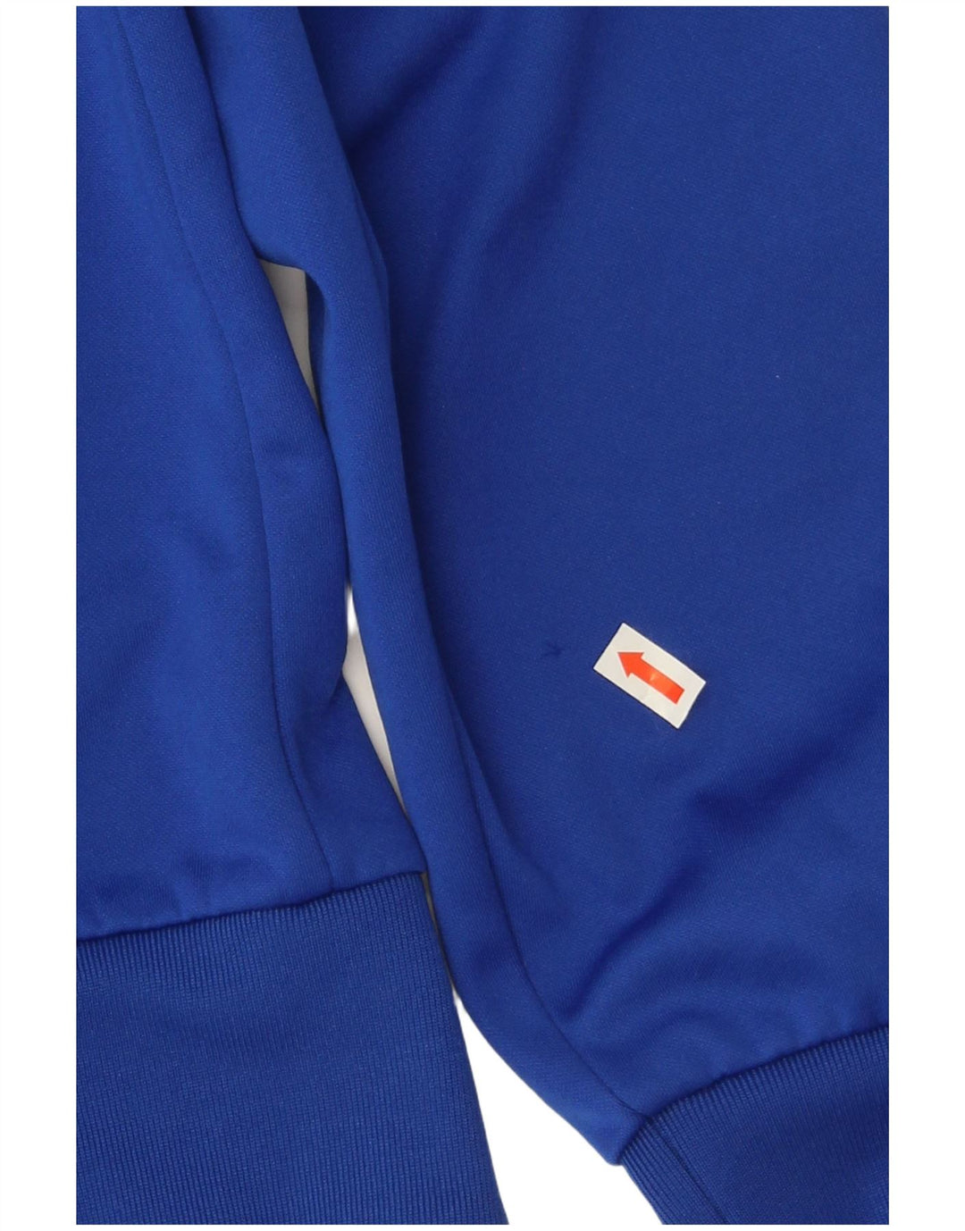 Lotto Mens Graphic Zip Neck Sweatshirt Jumper Large Blue Polyester