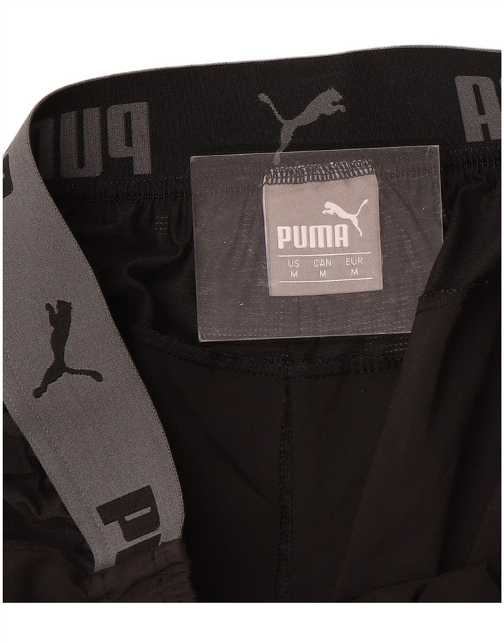 PUMA Mens Graphic Sport Shorts Medium  Black