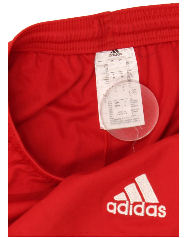 Adidas Mens Sport Shorts Medium Red Polyester Sports