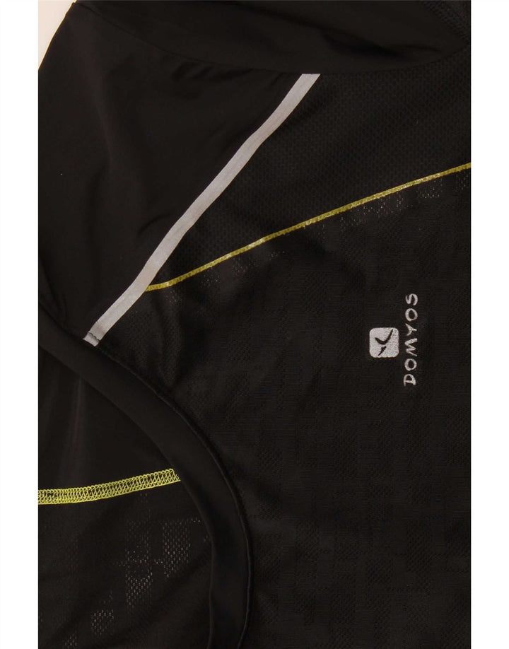Domyos Mens T-Shirt Top Medium Black