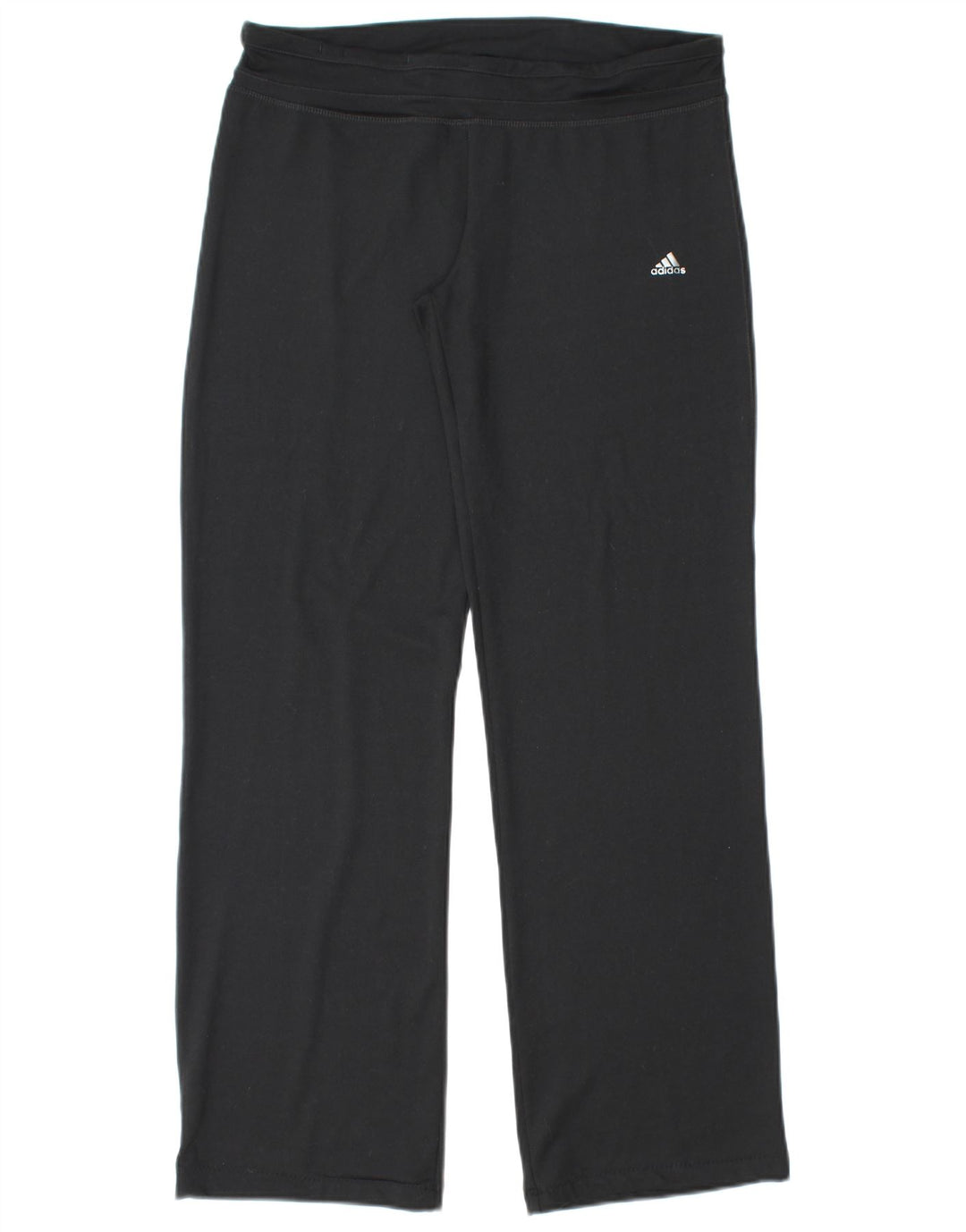 ADIDAS Womens Climalite Tracksuit Trousers UK 12/14 Medium  Black