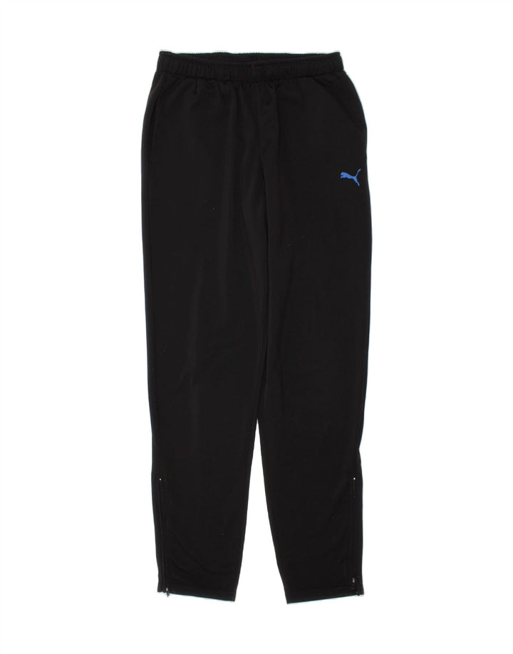 PUMA Boys Tracksuit Trousers 15-16 Years  Black Vintage Puma and Second-Hand Puma from Messina Hembry 