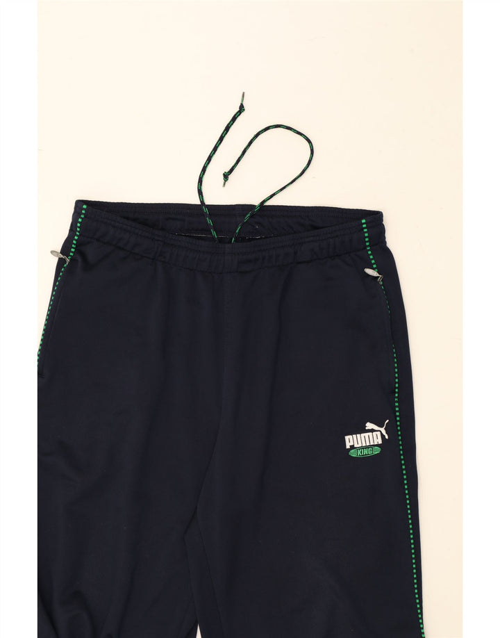 PUMA Mens Tracksuit Trousers Large Navy Blue Polyester Vintage Puma and Second-Hand Puma from Messina Hembry 