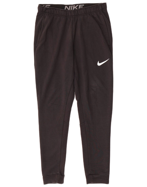 Nike Mens Dri Fit Standard Fit Tracksuit Trousers Joggers Medium Black