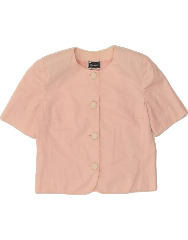 LUISA SPAGNOLI Womens 4 Button 2 Piece Skirt Set IT 42 Medium W28  Pink Vintage Luisa Spagnoli and Second-Hand Luisa Spagnoli from Messina Hembry 