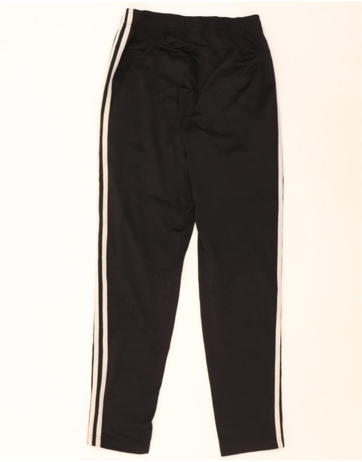 ADIDAS Mens Tracksuit Trousers Small  Black Polyester