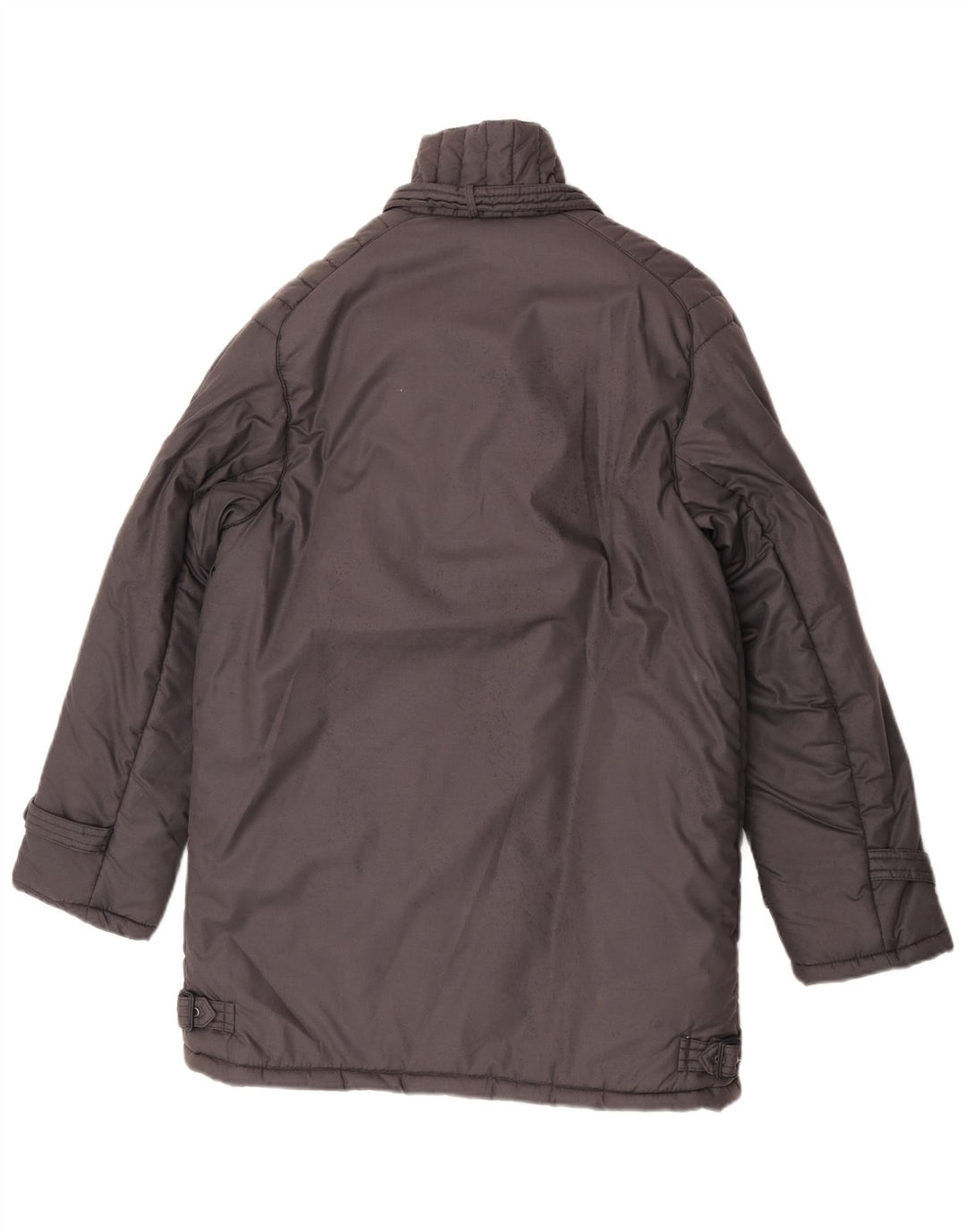 Sale E Pepe Mens Padded Coat UK 36 Small Grey Polyester