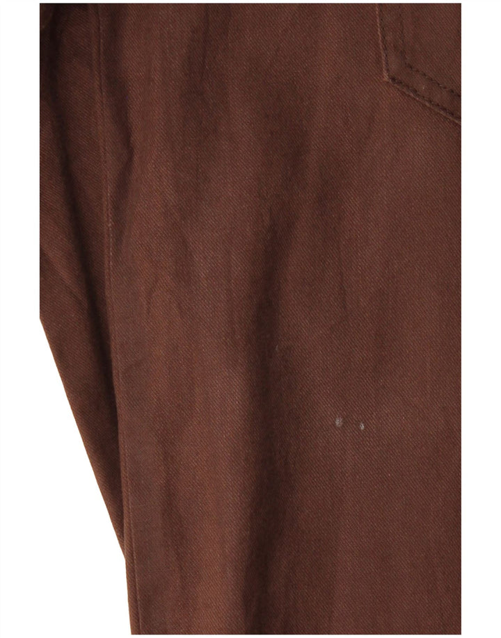 Levi's Mens Tall Shirt Small Brown Cotton