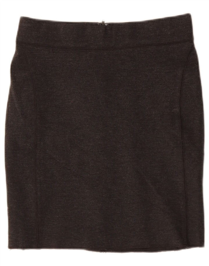 JACK WILLS Womens Mini Skirt UK 10 Small W26  Grey Viscose