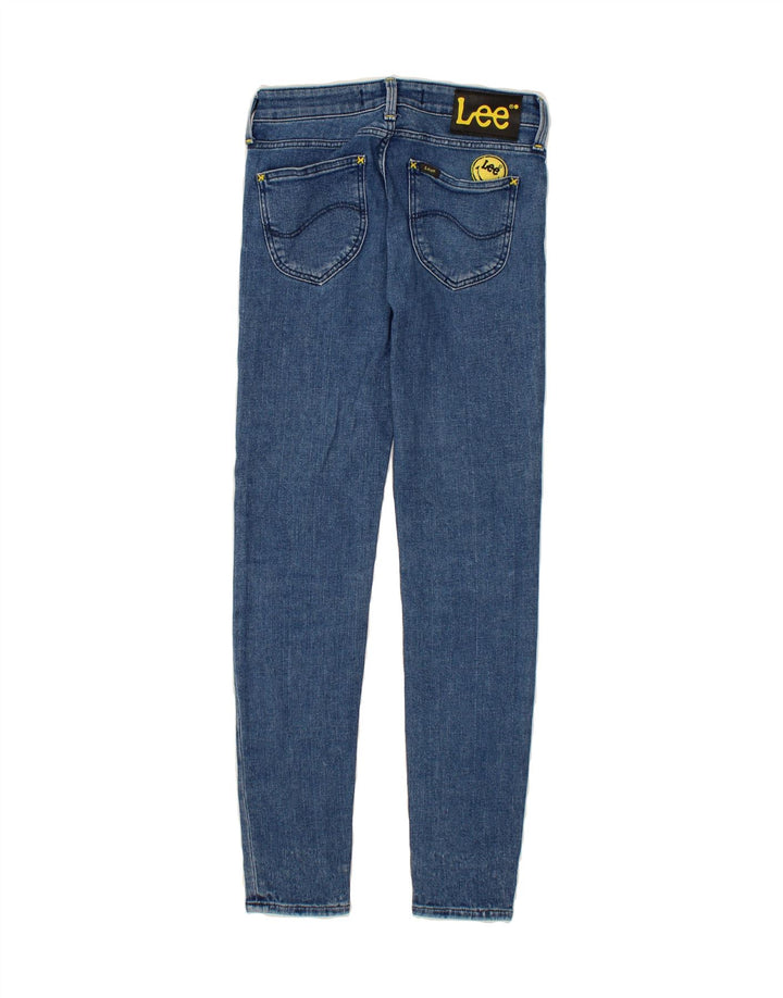 LEE Womens Smiley Skinny Jeans W26 L31 Blue Vintage Lee and Second-Hand Lee from Messina Hembry 