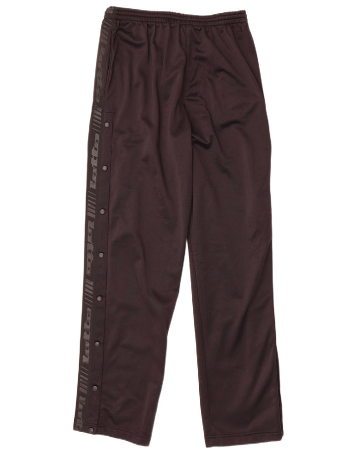 Lotto Mens Graphic Tracksuit Trousers Medium  Black
