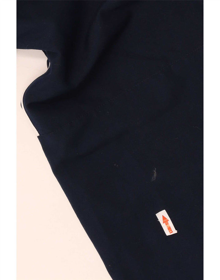 Adidas Mens Graphic Tracksuit Trousers Joggers Large  Navy Blue Polyester