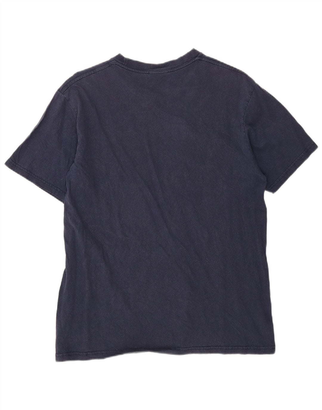 Nike Mens T-Shirt Top Medium Navy Blue Cotton