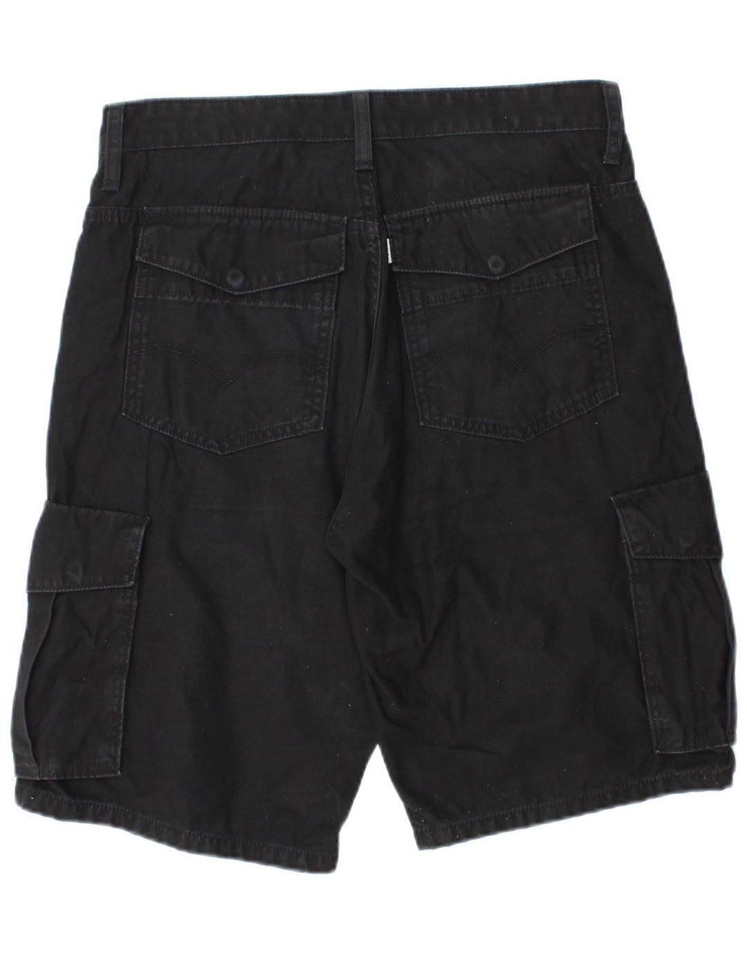 Levi's Mens Cargo Shorts W32 Medium Black Cotton