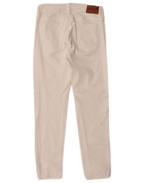 Ralph Lauren Womens Slim Jeans W25 L25 White Cotton