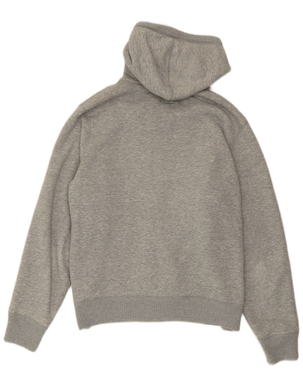 Gap Mens Graphic Zip Hoodie Sweater Large Grey Cotton