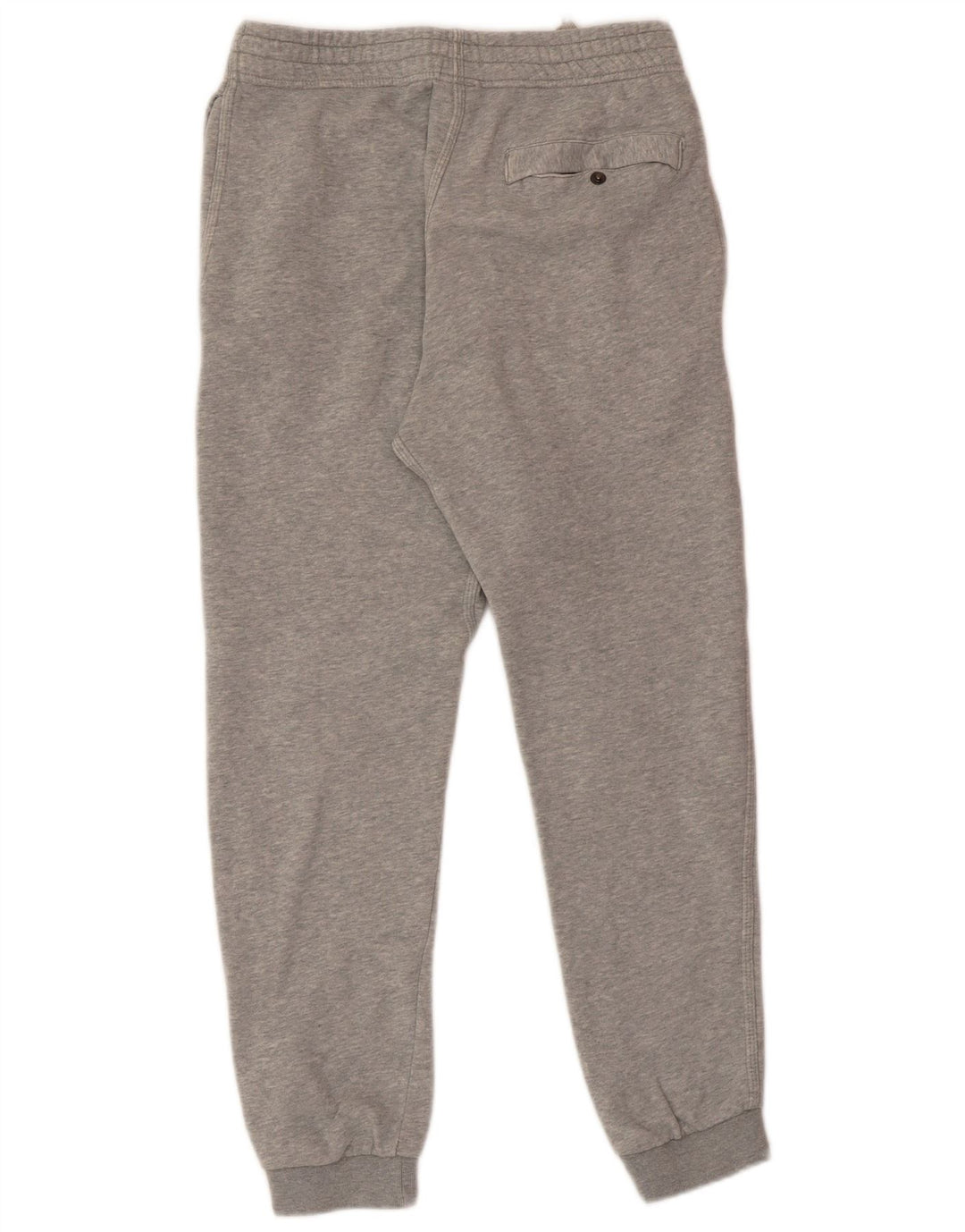 NIKE Mens Tracksuit Trousers Joggers Small Grey Cotton