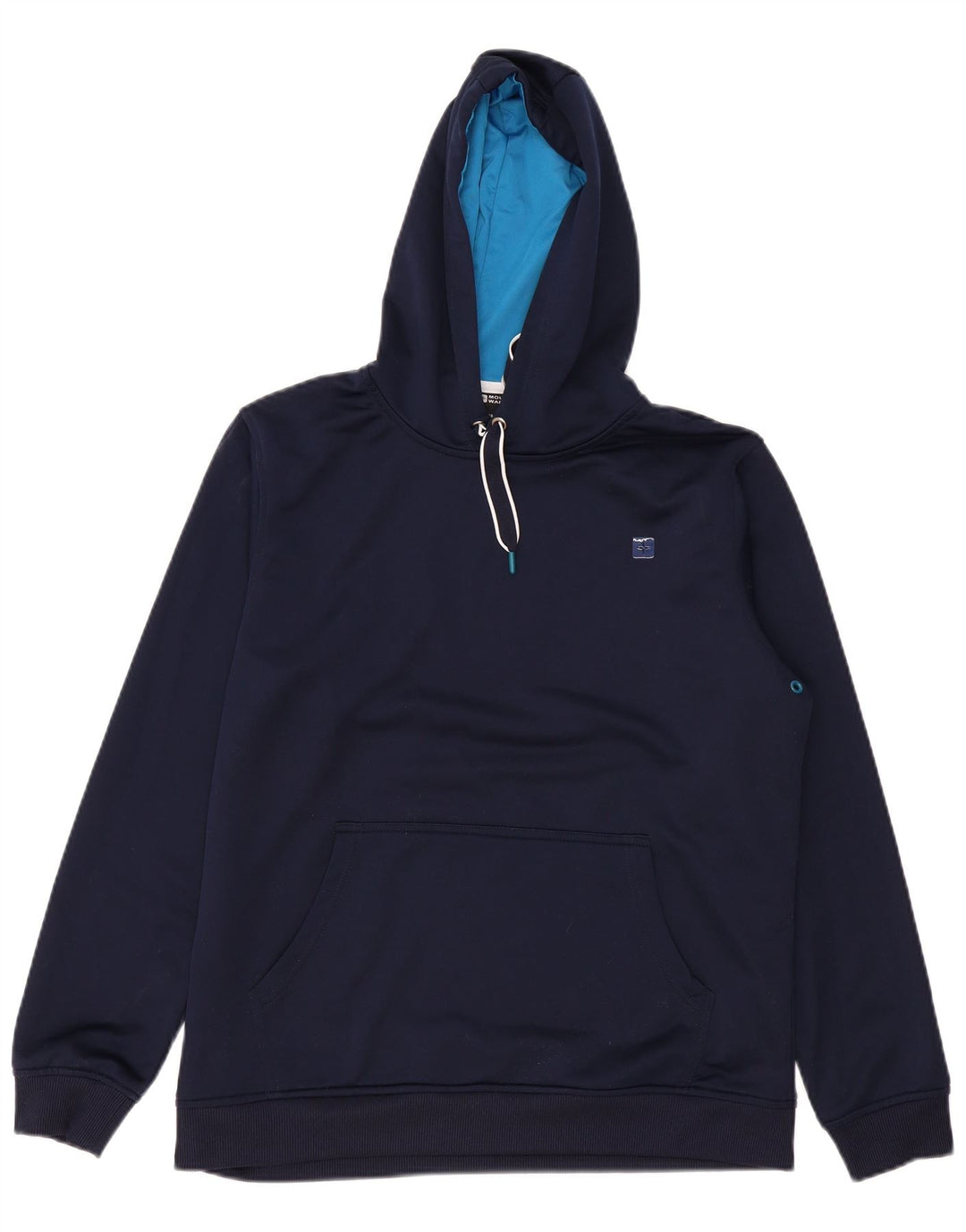 MOUNTAIN WAREHOUSE Womens Hoodie Jumper UK 18 XL Navy Blue Polyester