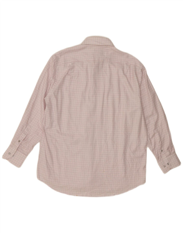 Paul & Shark Mens Shirt XL White Check