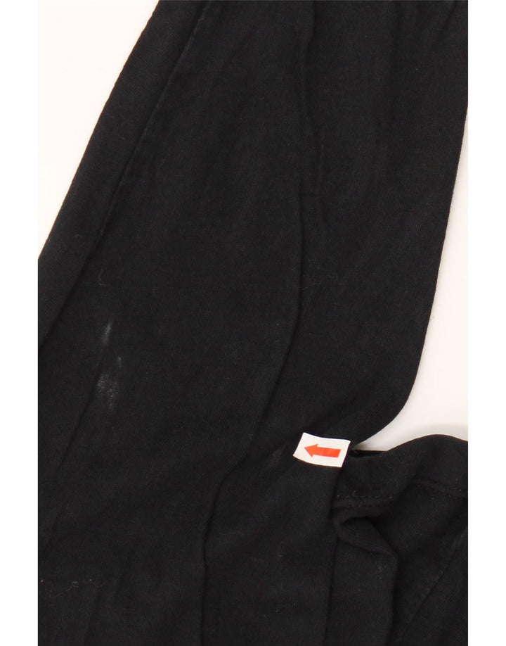 VANS Mens Graphic Top Long Sleeve Medium Black Cotton