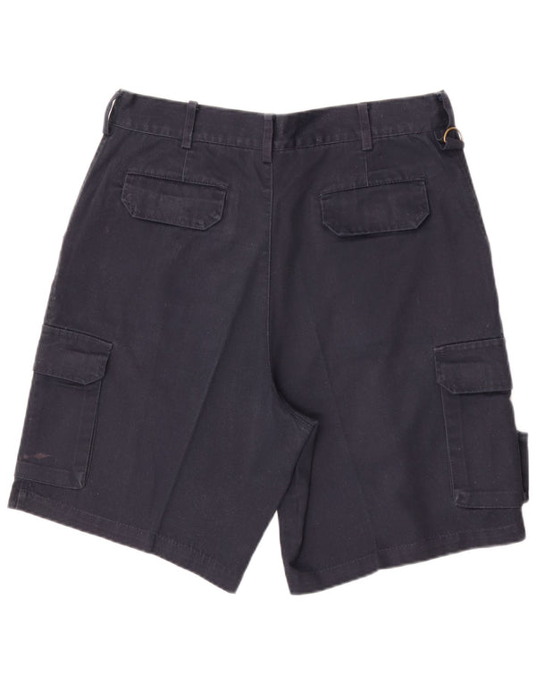 Dickies Mens Redhawk Cargo Shorts W34 Large Navy Blue