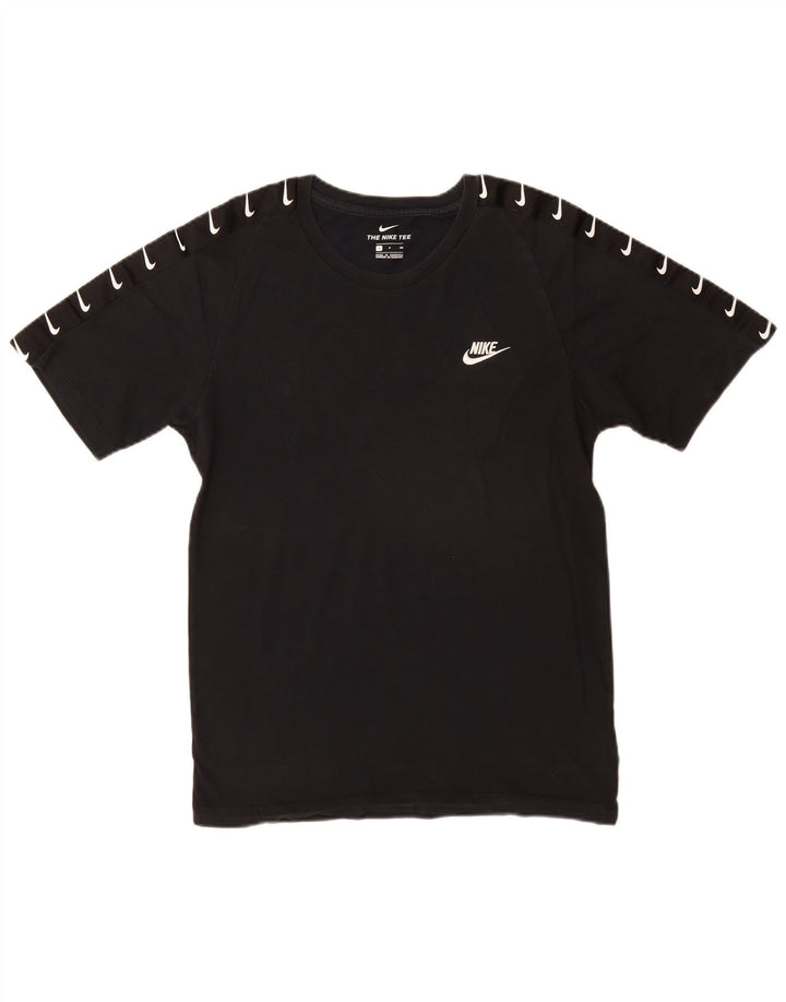 Nike Mens Graphic T-Shirt Top Small Black Cotton