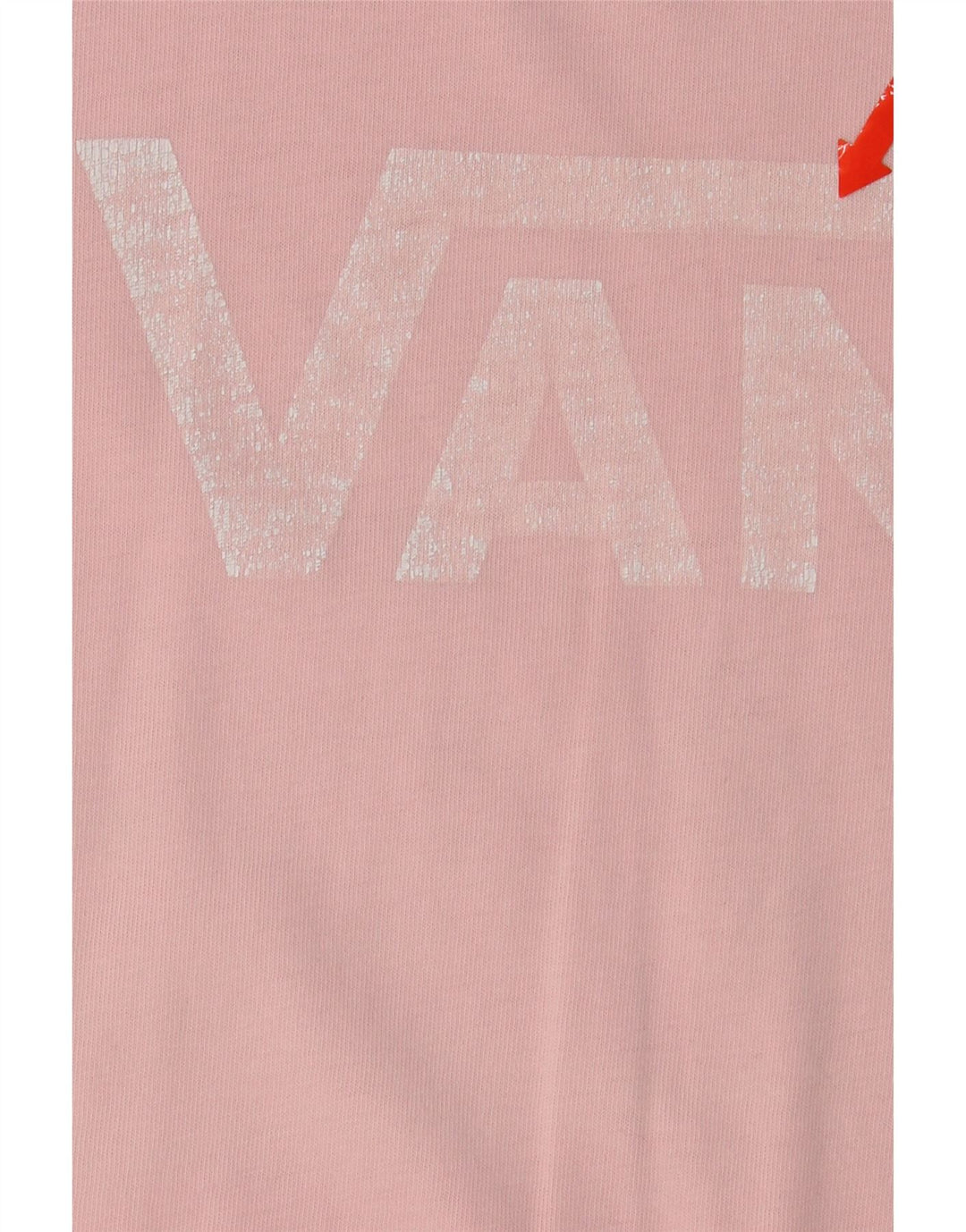 VANS Womens Graphic T-Shirt Top UK 14 Medium Pink Vintage Vans and Second-Hand Vans from Messina Hembry 