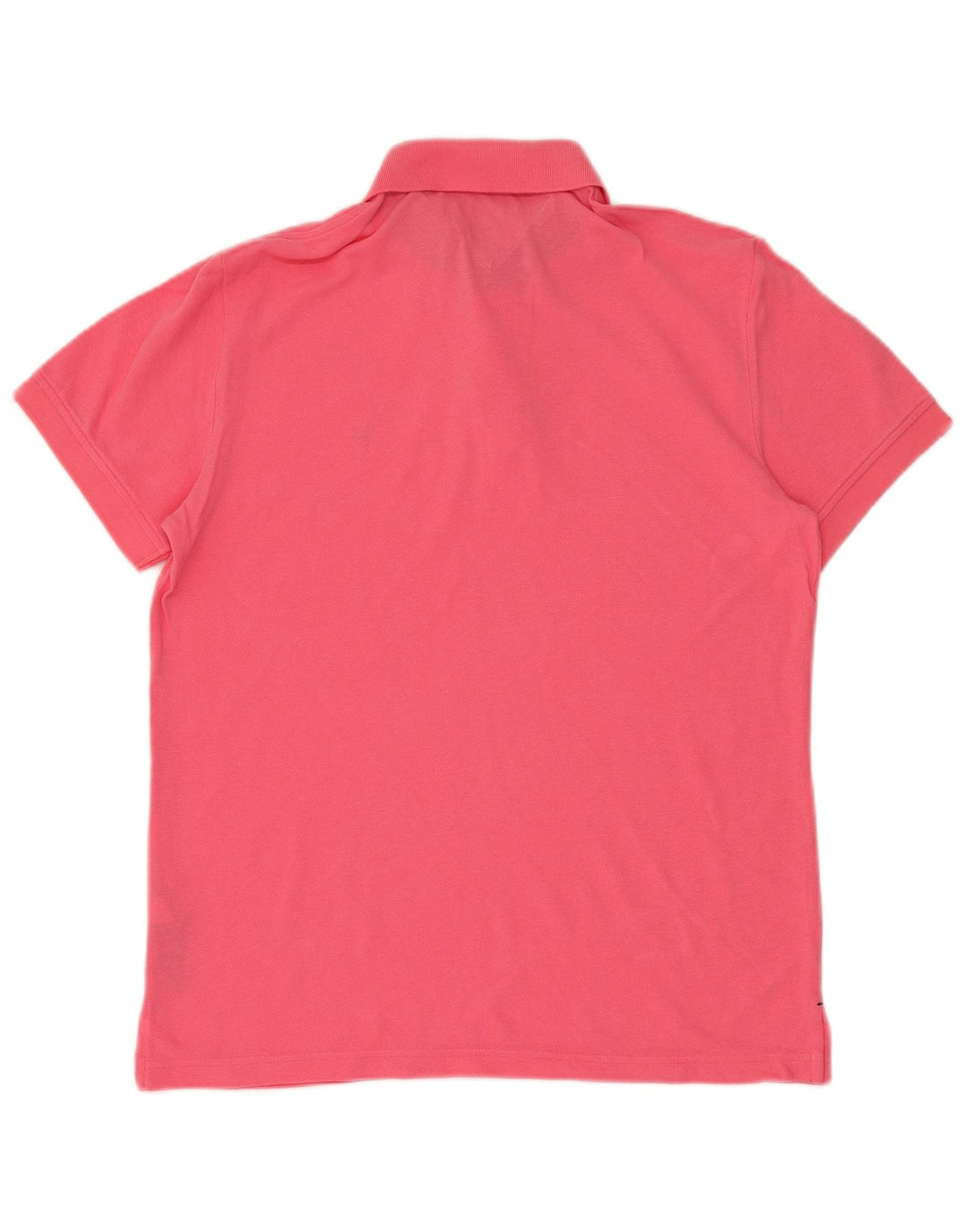 TOMMY HILFIGER Mens Custom Fit Polo Shirt Medium Pink Cotton