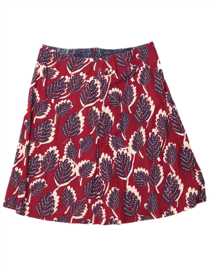 WHITE STUFF Womens A-Line Skirt UK 14 Large W34  Pink Floral Viscose