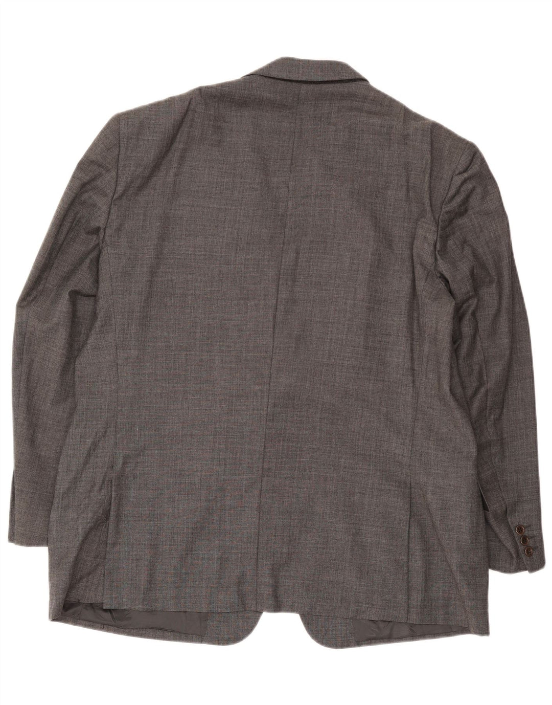 Valentino Mens 2 Button Blazer Jacket UK 42 XL Grey Virgin Wool