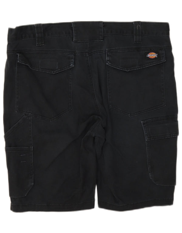 Dickies Mens Cargo Shorts W36 Large Navy Blue Cotton