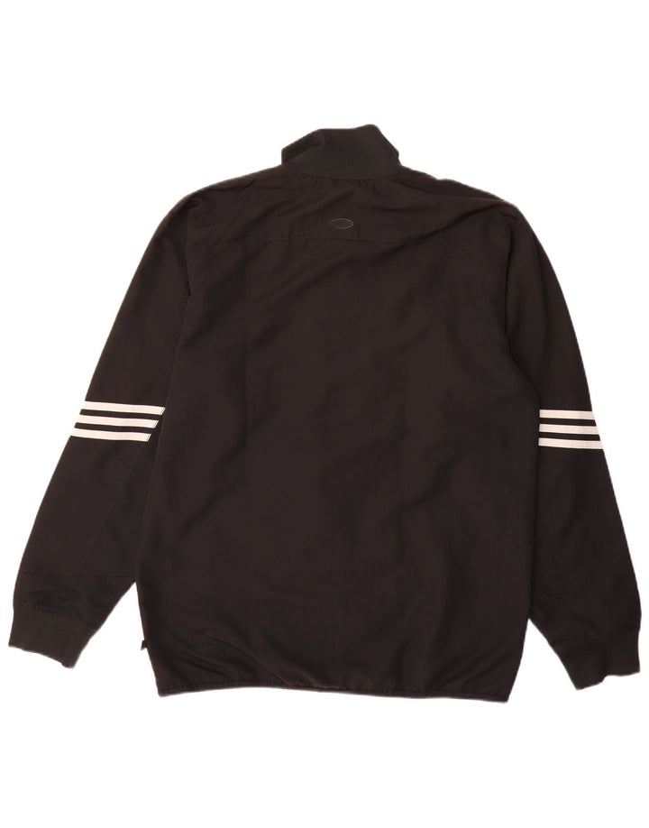 ADIDAS Mens Clima 365 Tracksuit Top Jacket Small Black Polyester