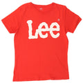 Lee Mens Graphic T-Shirt Top Large Red