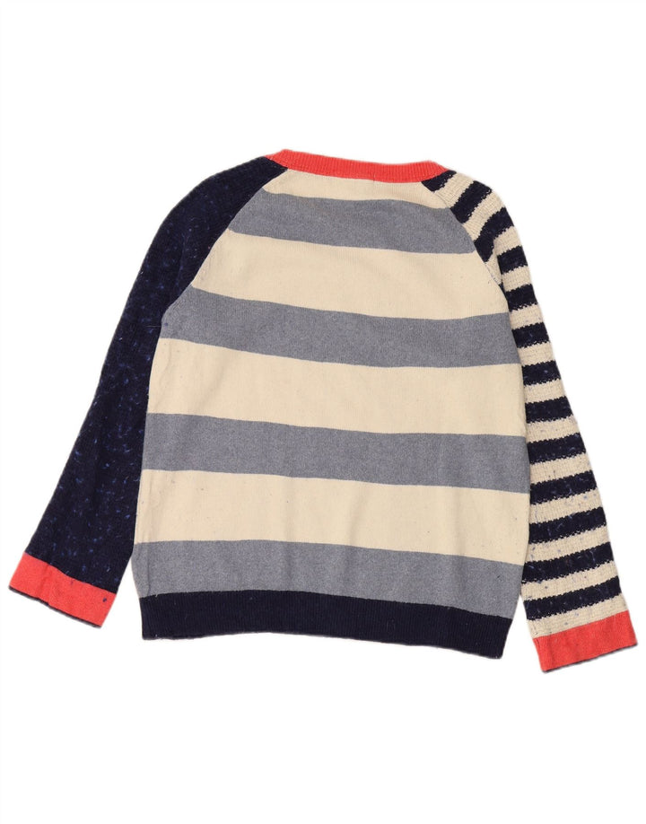 WHITE STUFF Womens Boat Neck Jumper Sweater UK 12 Medium Multicoloured