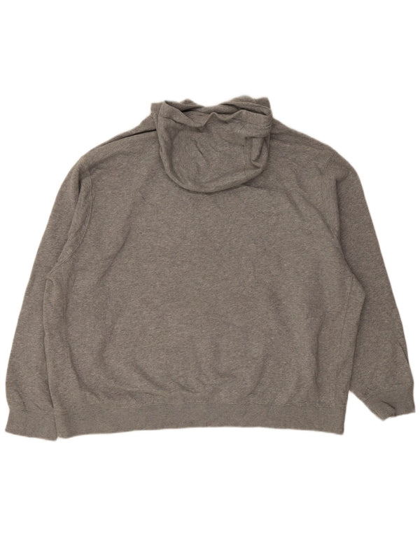 Nike Mens Hamilton Football Graphic Hoodie Jumper 3XL Grey Cotton