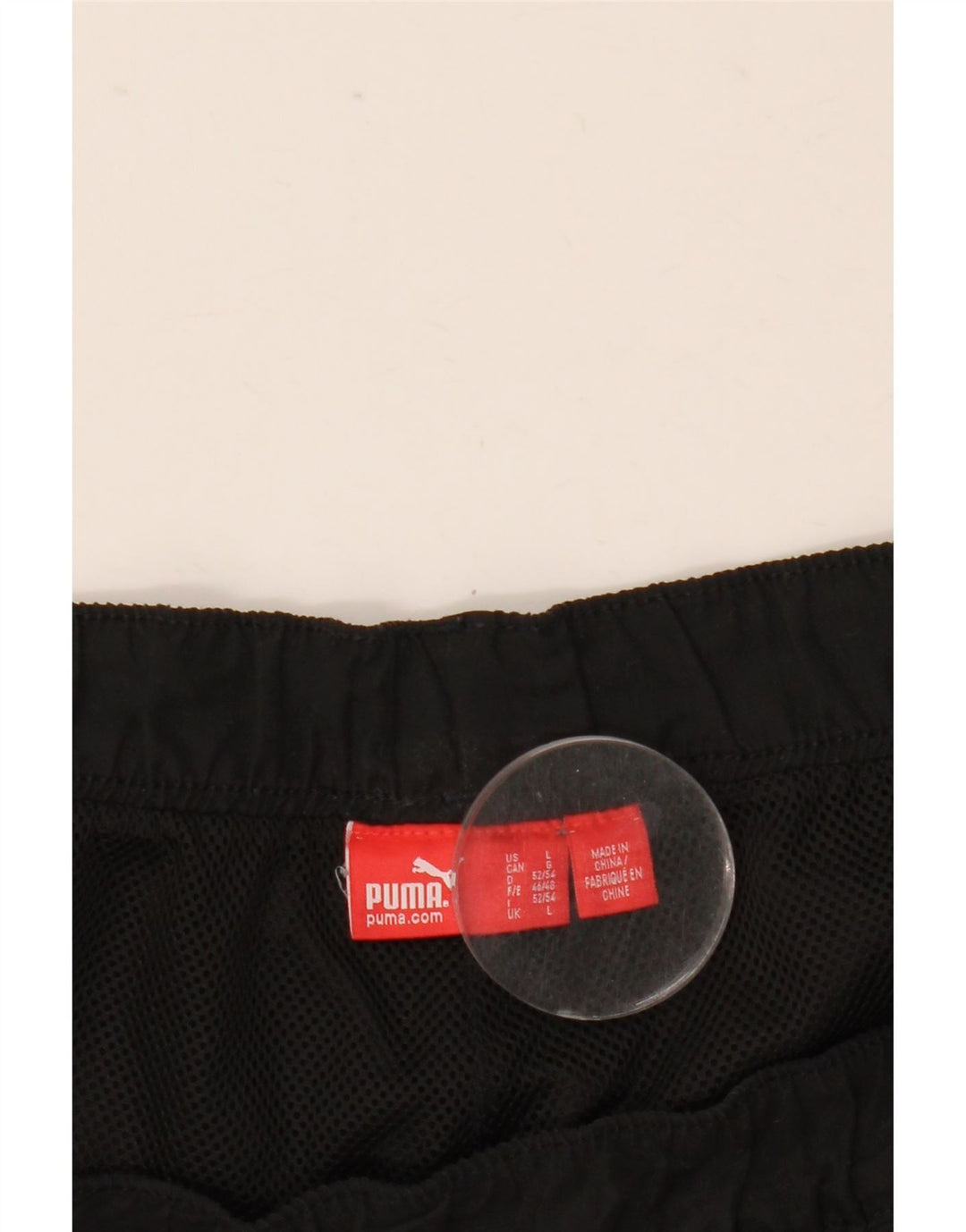 Puma Mens Tracksuit Trousers Joggers Large Black