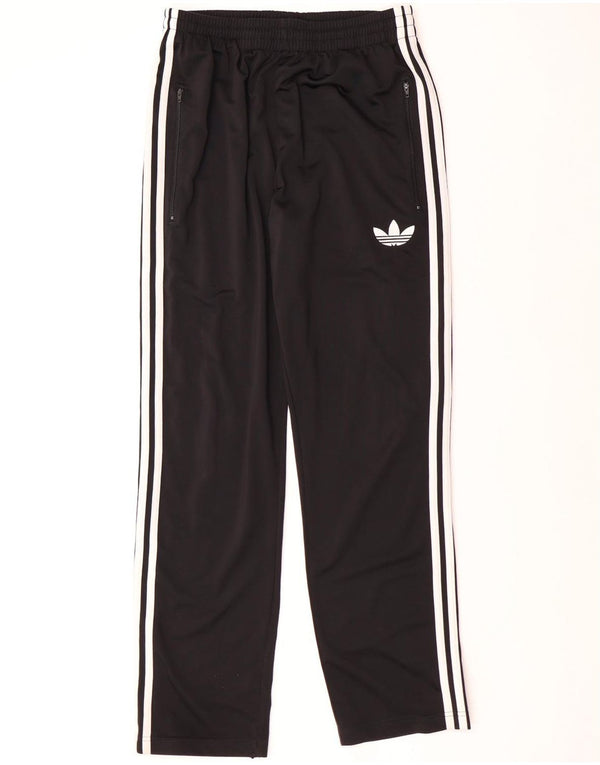 ADIDAS Mens Tracksuit Trousers Medium  Black Polyester