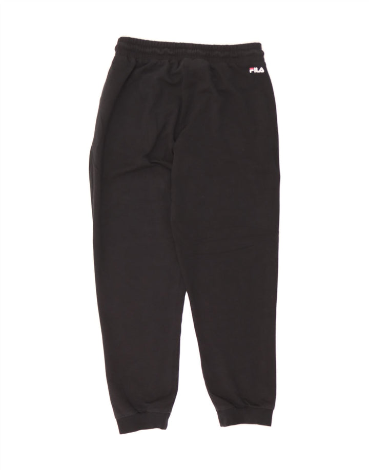 FILA Mens Tracksuit Trousers Joggers Medium  Black Cotton Vintage Fila and Second-Hand Fila from Messina Hembry 