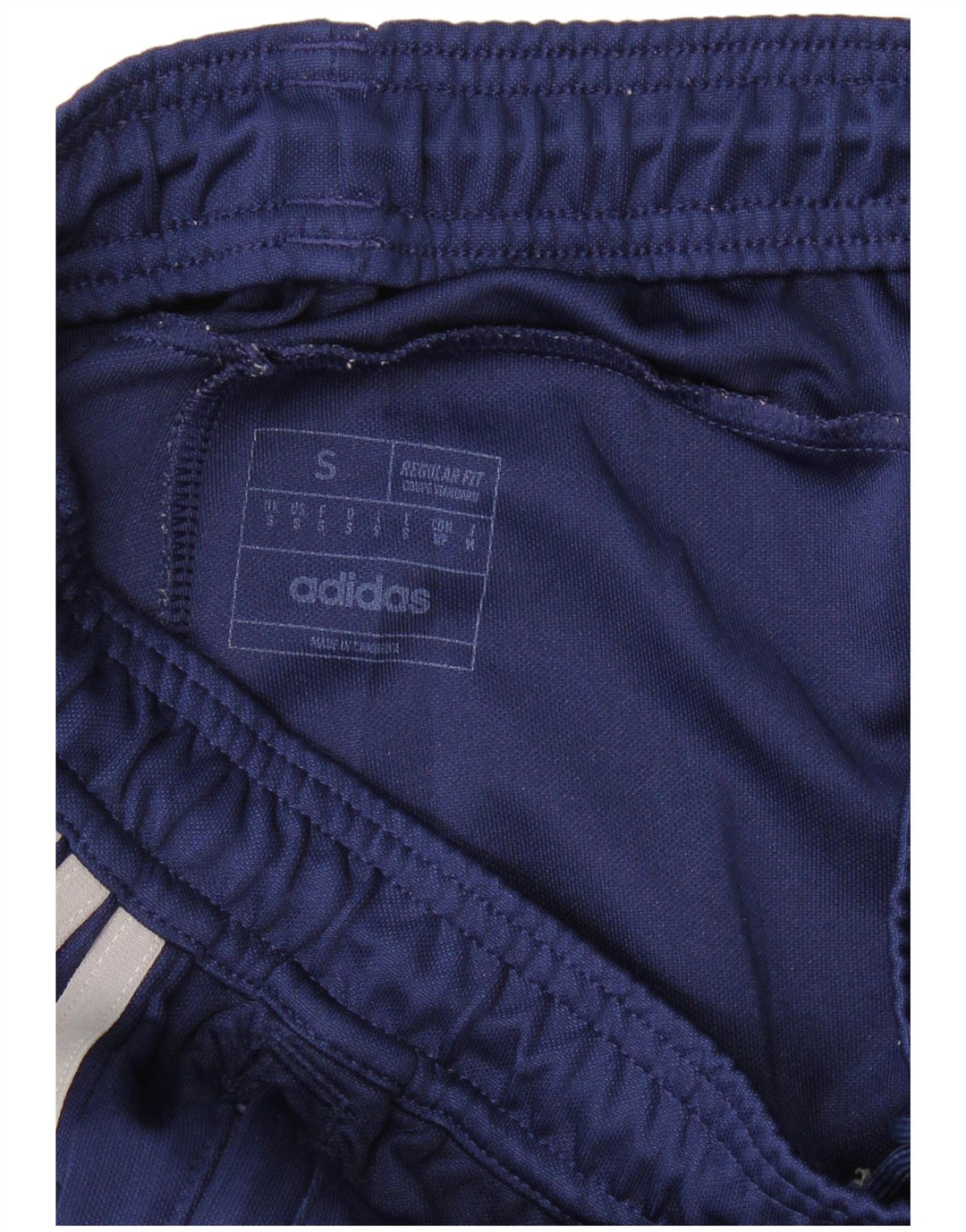 ADIDAS Mens Aeroready Regular Fit Tracksuit Trousers Small  Navy Blue