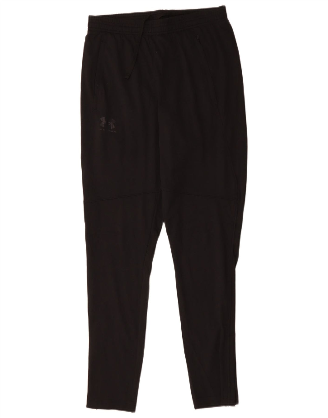 UNDER ARMOUR Mens Tracksuit Trousers Medium  Black Polyester