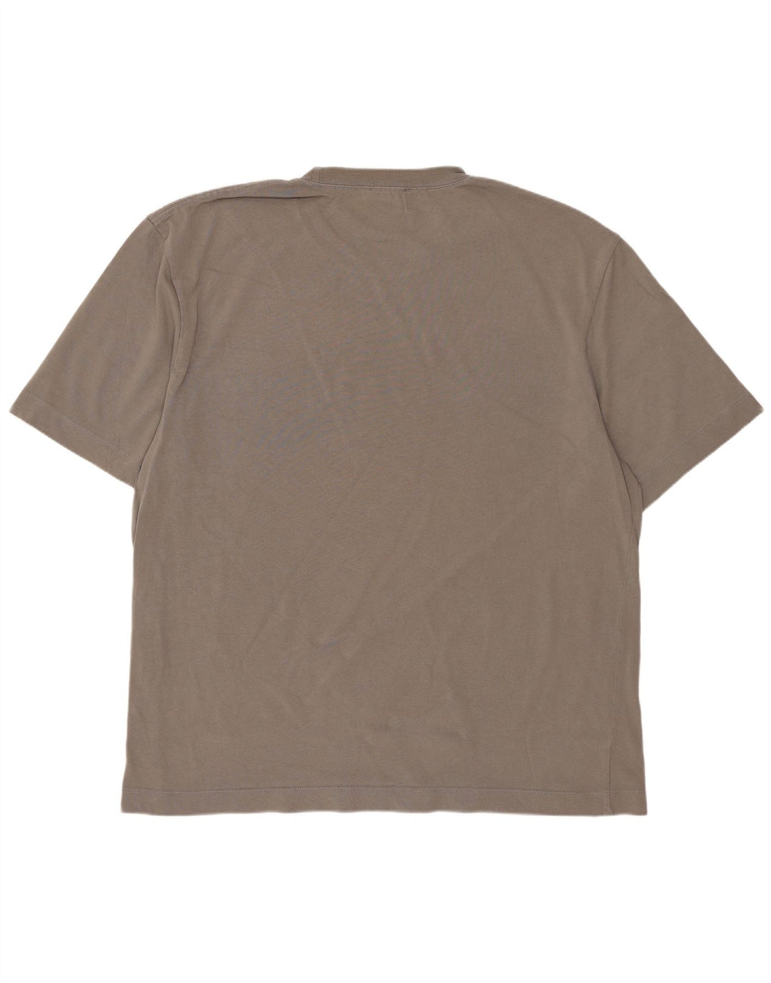 ZARA Mens T-Shirt Top XL Grey Cotton