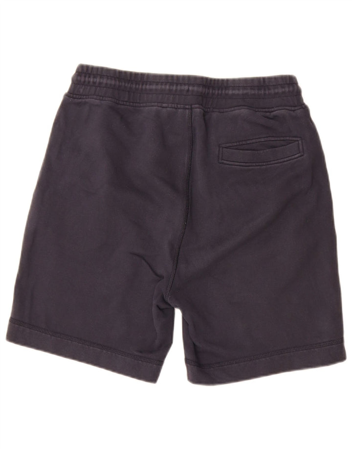 Hugo Boss Mens Sport Shorts Medium Navy Blue Cotton